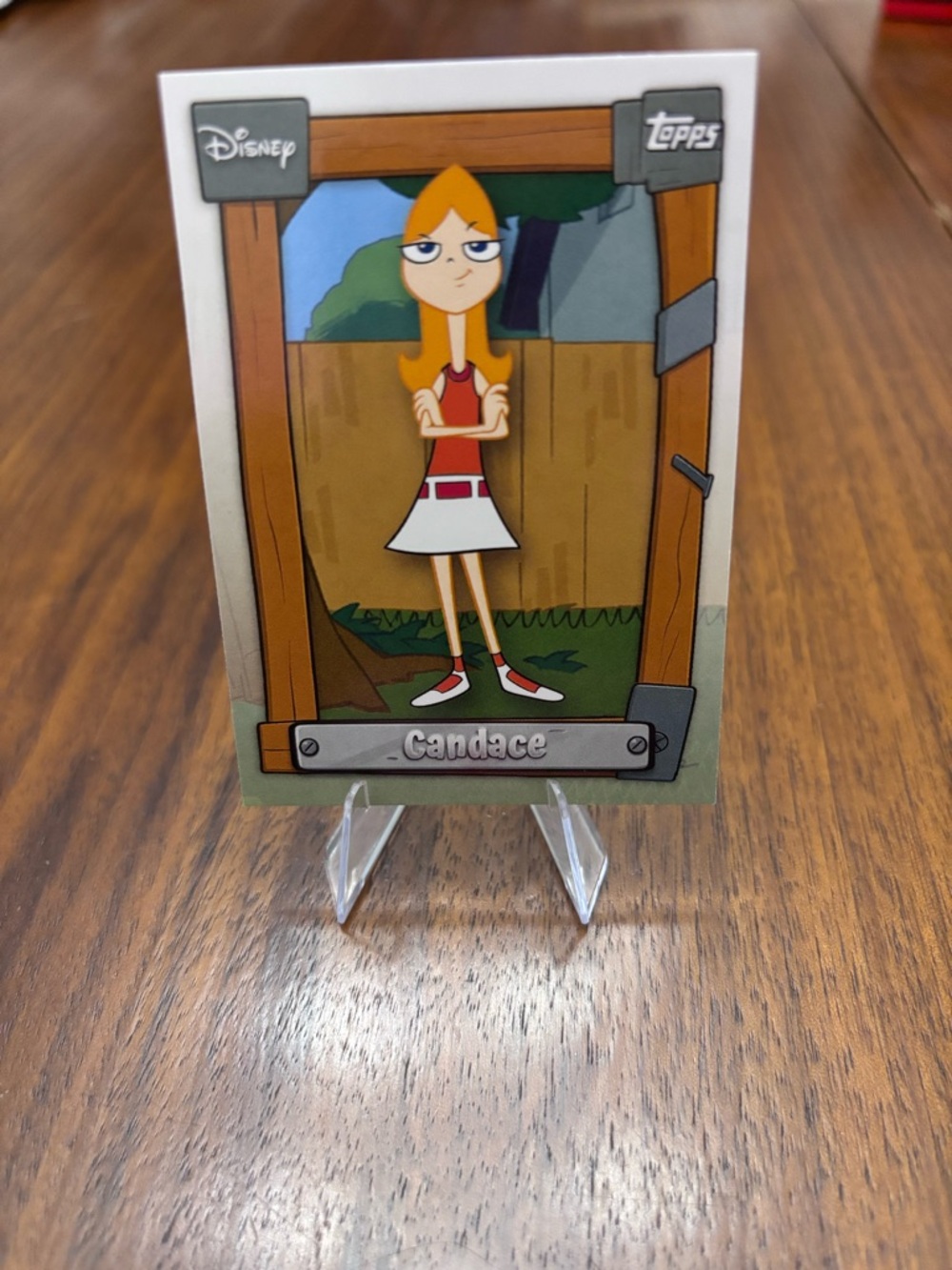 Disney Topps Neon 2026 Candace Phineas Ferb P&F-10 Card Limited Edition